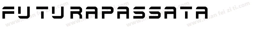 Futura passata字体转换